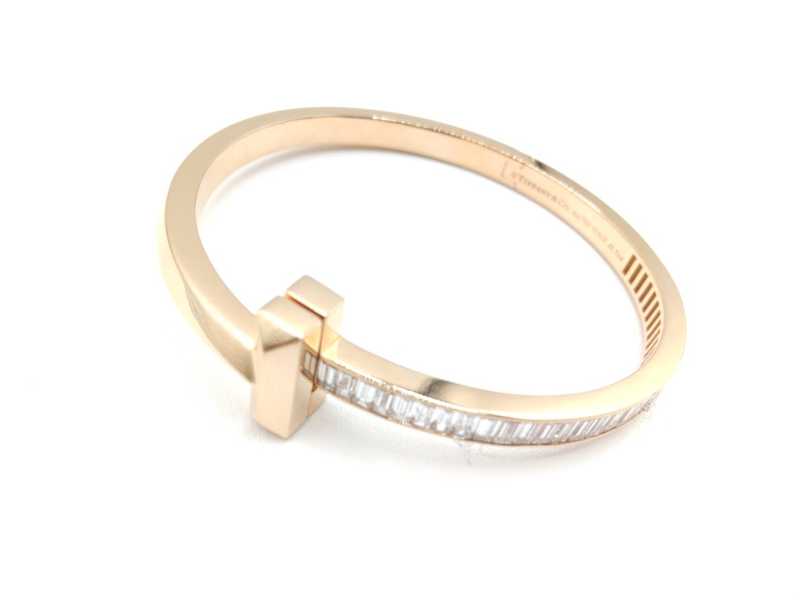 ティファニー買取  Tワン ワイド ダイヤ ブレスレット